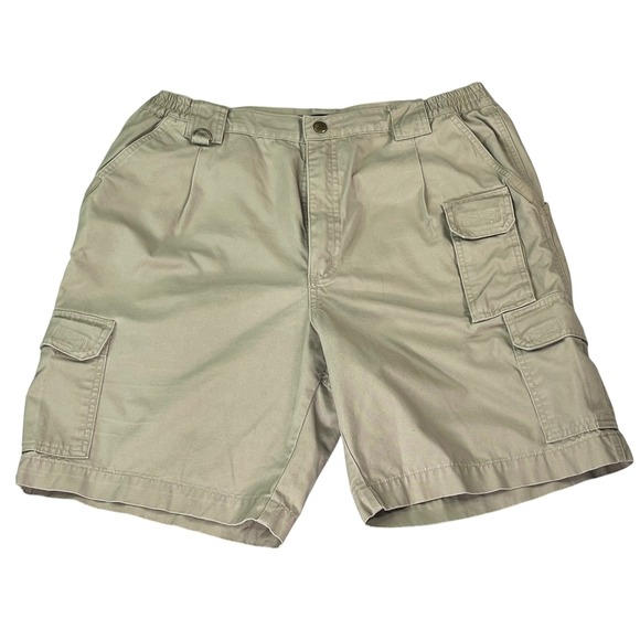 5.11‎ Tactical Series Utility Cargo Shorts, Beige khaki Men's SZ 36, Outdoors - Picture 1 of 16